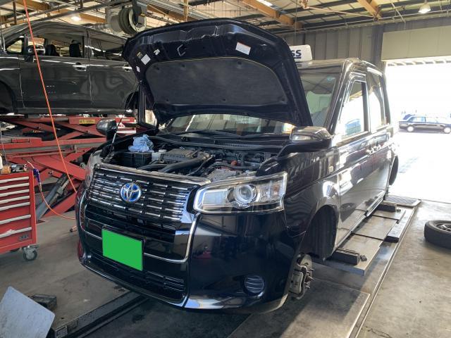 トヨタ JPN TAXI　車検　点検　修理　安城市　岡崎市　三河