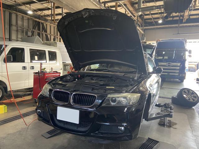 BMW　320iツーリング　車検　点検　修理　安城市　岡崎市　三河