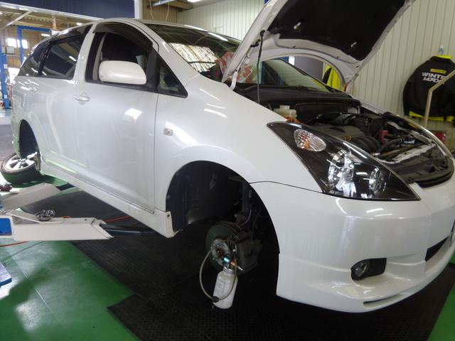 岡崎市　車検　ウィッシュ