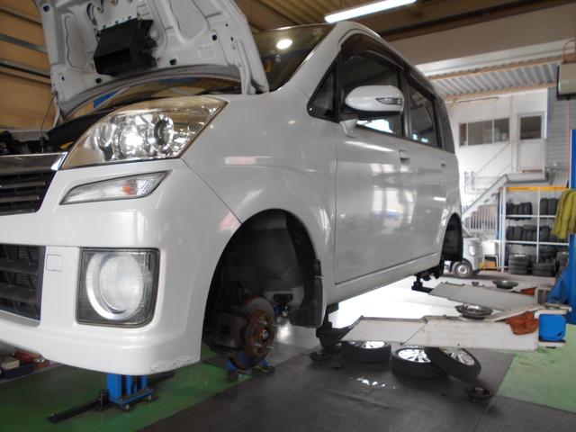 岡崎市　車検　深田モータース　代車無料　スバル　ステラ　どんなお車でも　親切丁寧