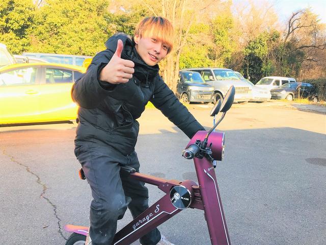 車載可能な電動バイクも取り扱っています♪