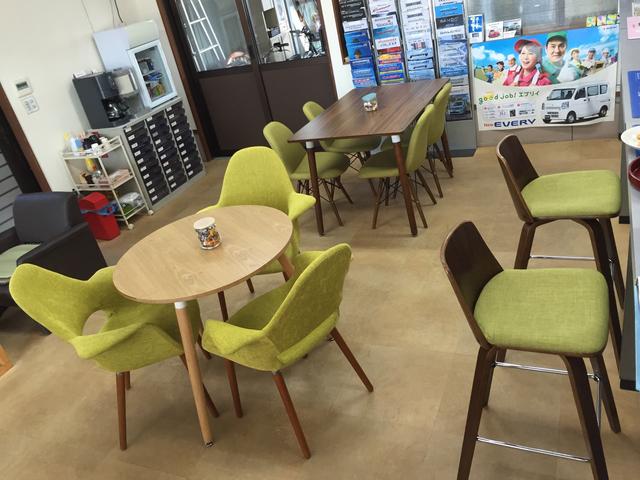 店内はキレイに整頓致しております。