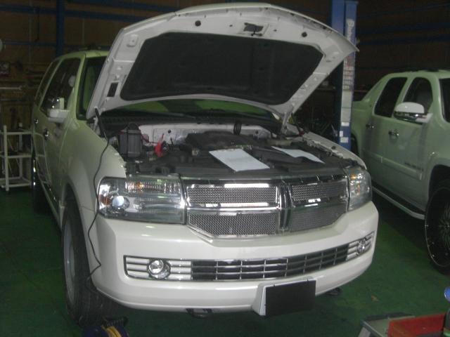 ナビゲーター　エンジンかからない　修理　愛知県　小牧市　外車の修理はワイエスオートサービス