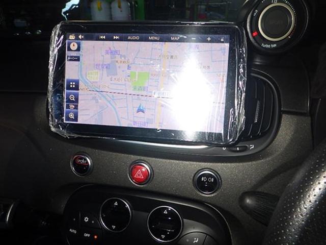 新品アバルト595シリーズ4の純正新車外しカーナビ Bluetooth対応