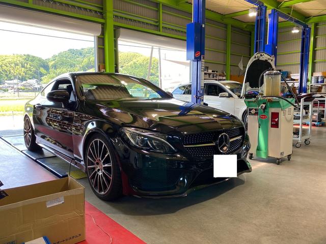 Mercedes-Benz AMG C205 C43Coupe　／　オイル交換！　ASSYST 修復？　三重　松阪　多気　伊勢