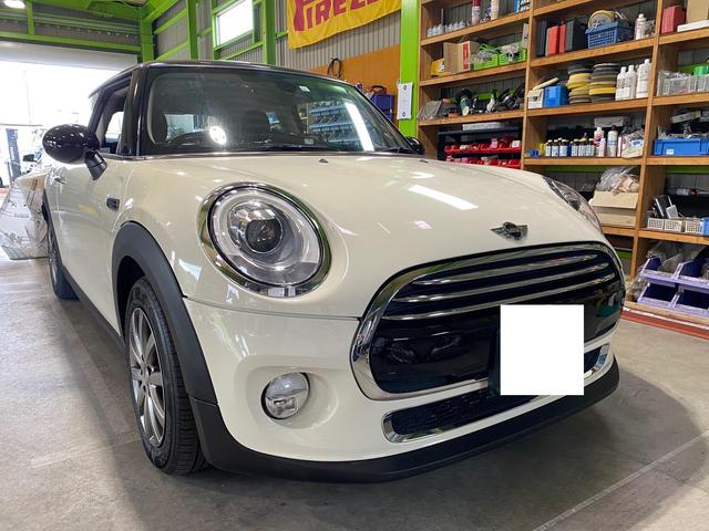 BMW MINI F56 CooperD　／　バックカメラ取付　三重　松阪　多気　伊勢