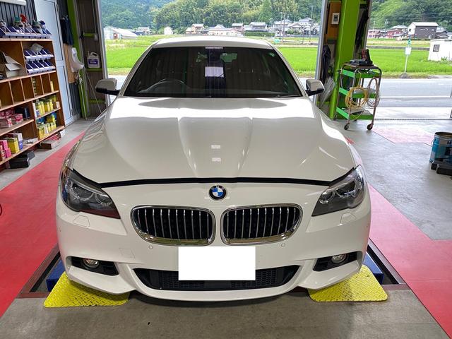BMW F10 Lci520d 523d Msport　／　車検整備　三重　津　松阪　多気　伊勢