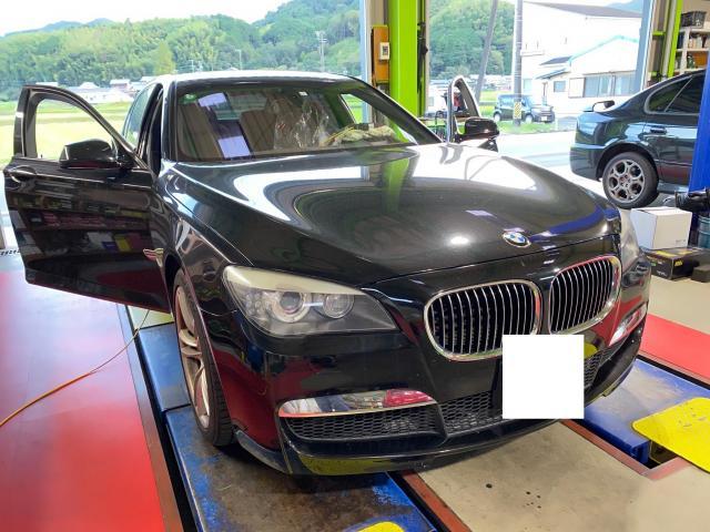 BMW F02 750Li Mspo　／　始動不可！バッテリー上がり？　三重　津　松阪　多気　伊勢