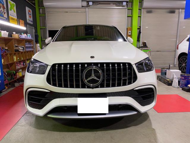 Mercedes-Benz C167 AMG GLE63S Coupe　／　新車施工　低ダストブレーキ取替　カスタムコーディング　三重　津　松阪　多気　伊勢