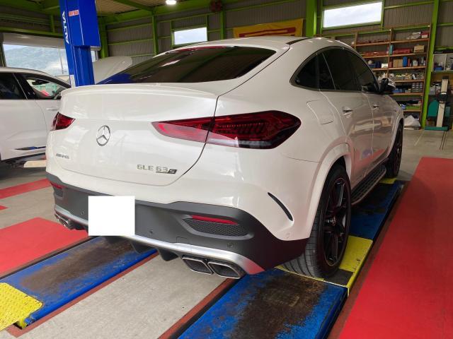 Mercedes-Benz C167 AMG GLE63S Coupe　／　新車施工　低ダストブレーキ取替　カスタムコーディング　三重　津　松阪　多気　伊勢