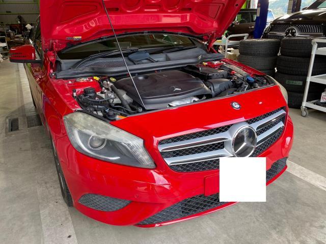 Mercedes-Benz W176 A180　／　12ヶ月点検（メンテナンスインターバル）三重　津　松阪　多気　伊勢