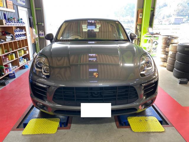 PORSCHE  95B Macan S　／　エンスト　ESP警告修理　三重　津　松阪　多気　伊勢