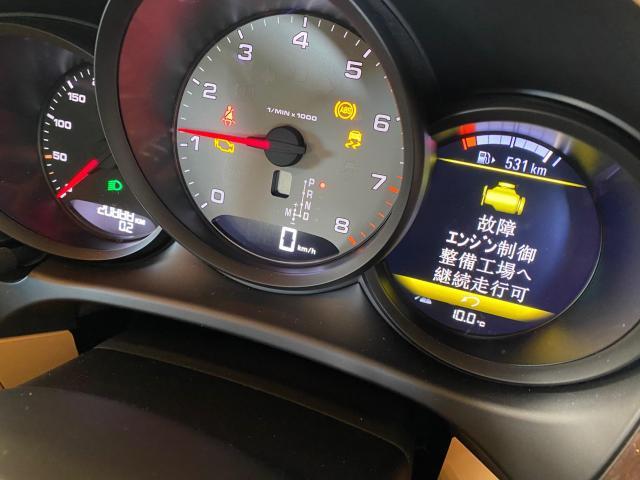 PORSCHE  95B Macan S　／　エンスト　ESP警告修理　三重　津　松阪　多気　伊勢