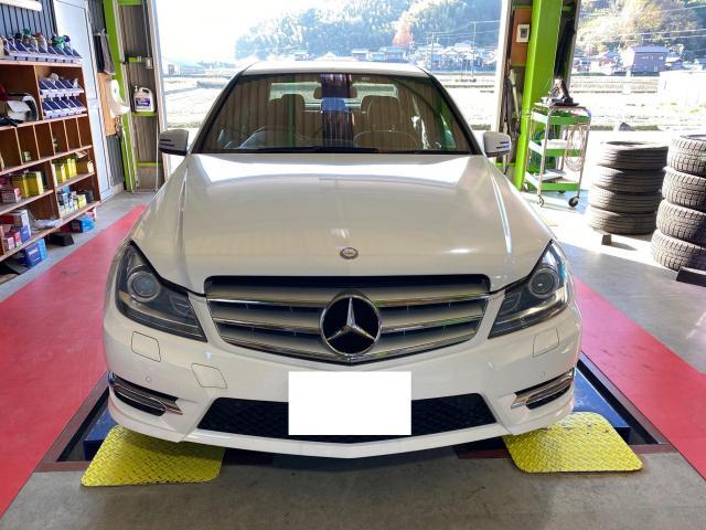 Mercedes-Benz W204 C180AV　／　車検整備　三重　津　松阪　多気　伊勢