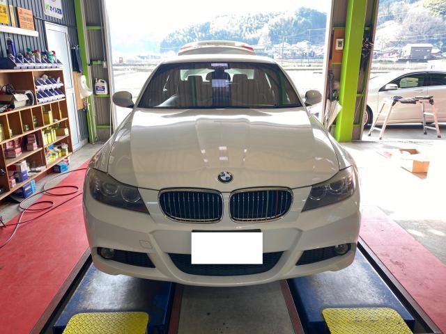 BMW E90 320I Msport　／　タイヤ交換　三重　津　松阪　多気　伊勢