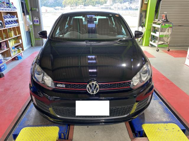 Volkswagen 1K GOLFⅥ GTi　／　ルーフライニンング貼替　三重　津　松阪　多気　伊勢