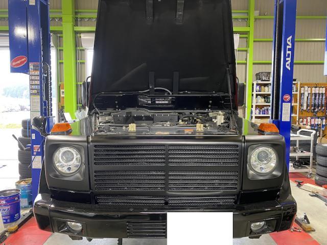 Mercedes-Benz W463 G500L　／　車検整備　三重　津　松阪　多気　伊勢