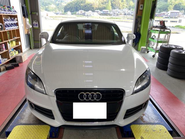 AUDI アウディ 8J TT coupe　／　エンジンチェック点灯！　三重　津　松阪　多気　伊勢