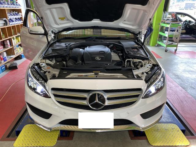 Mercedes-Benz W205 C180AV AMGライン　／　車検整備　三重　津　松阪　多気　伊勢