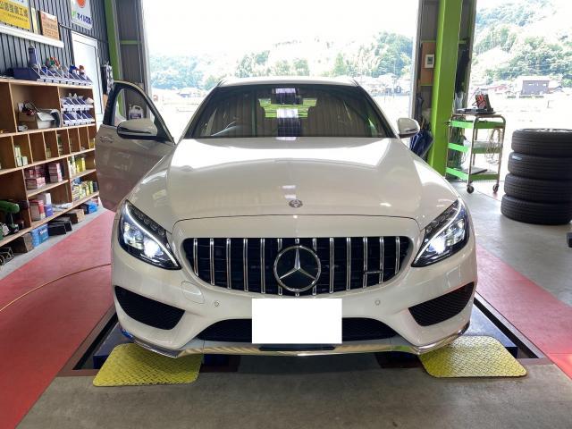 Mercedes-Benz S205 C220d sports　／　エンジンチェック点灯修理　三重　津　松阪　多気　伊勢