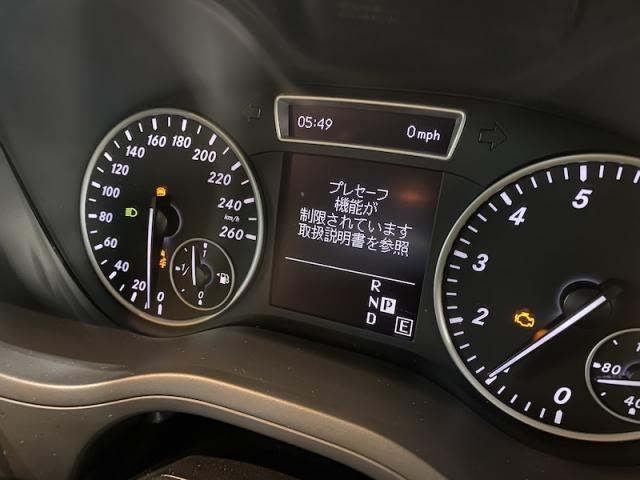 Mercedes-Benz　／　W246 B180　プレセーフ警告！修理　三重　津　松阪　多気　伊勢