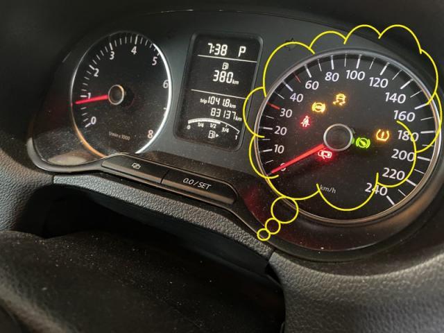 Volkswagen　ABS,ESP、Tire pressure　警告点灯！　／　三重　津　松阪　多気　伊勢