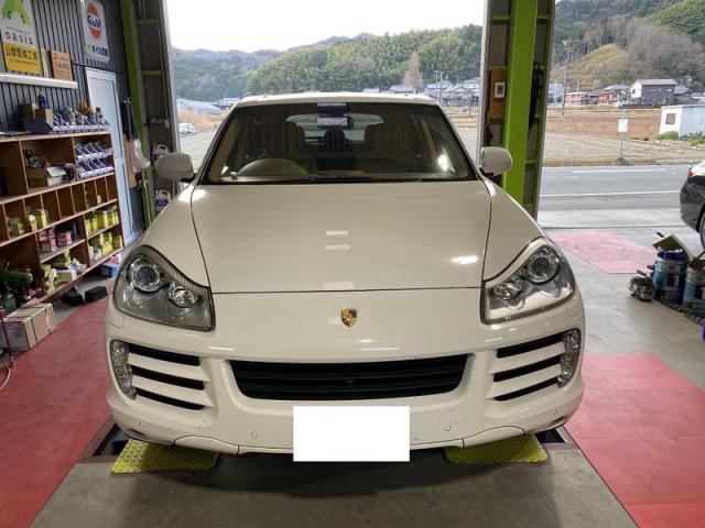 PORSCHE Cayenne 957　／　車検整備　ポルシェ車検　三重　津　松阪　多気　伊勢