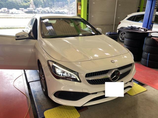 Mercedes-Benz X117 CLA180 Shooting Brake 　／　ESP ABS警告！　ベンツ修理　三重　津　松阪　多気　伊勢