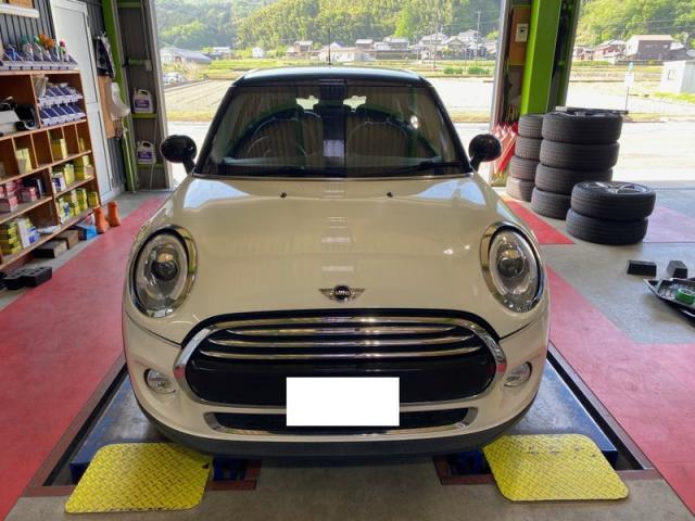 MINI ミニクーパー F55 Cooper　／　車検整備　ミニ車検　三重　津　松阪　多気　伊勢