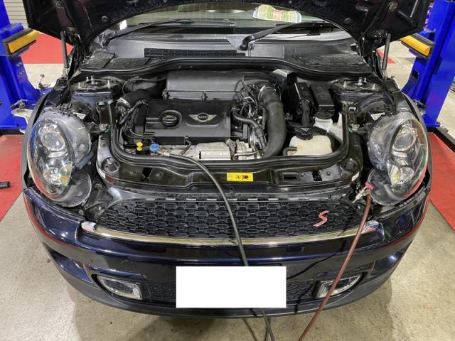 MINI ミニクーパー R55 Clubman CooperS　／　オイル漏れ修理！　ミニ修理　三重　津　松阪　多気　伊勢