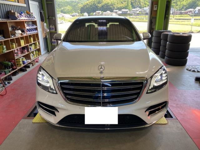 Mercedes-Benz W222 S560 4MATIC Long　／　低ダスト＆ローダウン　ベンツ整備　三重　津　松阪　多気