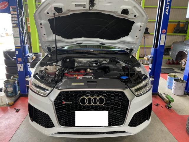 AUDI アウディ 8U RS Q3　／　車検整備　アウディ車検　三重　津　松阪　多気　伊勢