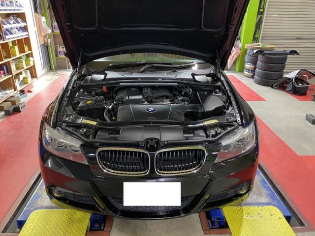 BMW E91 320i M sport　 ／　車検整備　BMW車検　三重　津　松阪　多気　伊勢