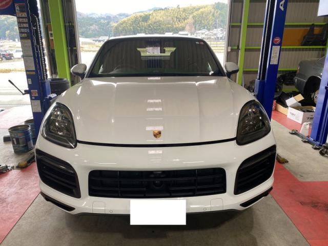 PORSCHE Cayenne Coupe　／　12ヶ月点検　ポルシェ点検　三重　津　松阪　多気　伊勢