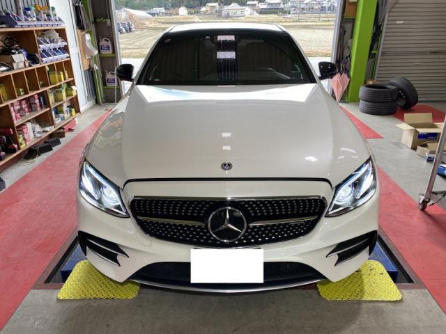 Mercedes-Benz W213 AMG E43　／　12ヶ月点検　ベンツ点検　三重　津　松阪　多気　伊勢