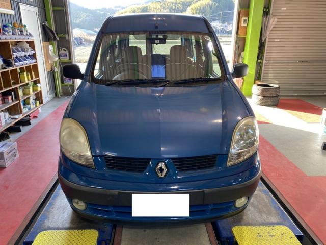 RENAULT カングー Ⅰ　／　車検整備 　ルノー車検　三重　津　松阪　多気　伊勢