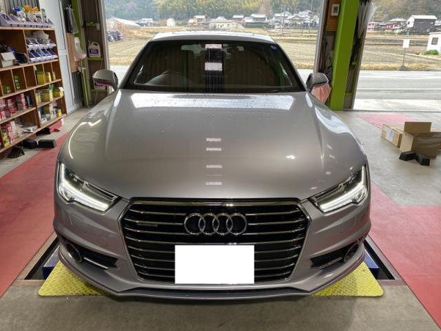 AUDI アウディ A7 sport back 　／　12ヶ月点検　アウディ点検　三重　津　松阪　多気　伊勢