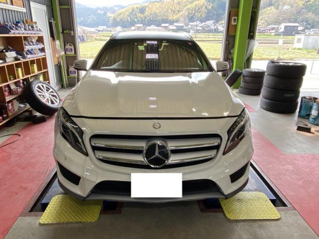 Mercedes-Benz X156 GLA250 　／　12ヶ月点検　ベンツ点検　三重　津　松阪　多気　伊勢