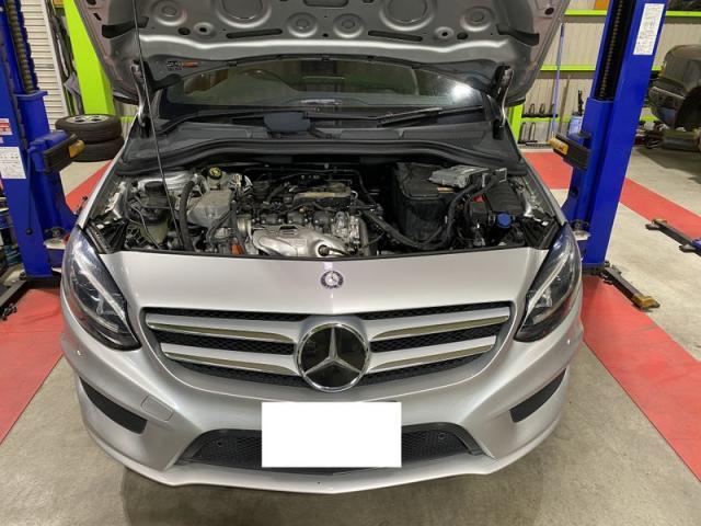 Mercedes-Benz W246 B180 sport　／　水漏れ修理！ ベンツ修理　三重　津　松阪　多気　伊勢