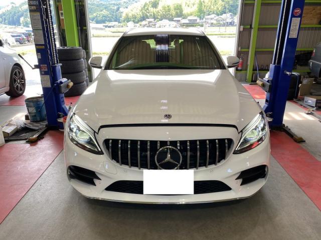Mercedes-Benz S205 C200AV AMG LINE　／　車検整備　ベンツ車検　三重　津　松阪　多気　伊勢