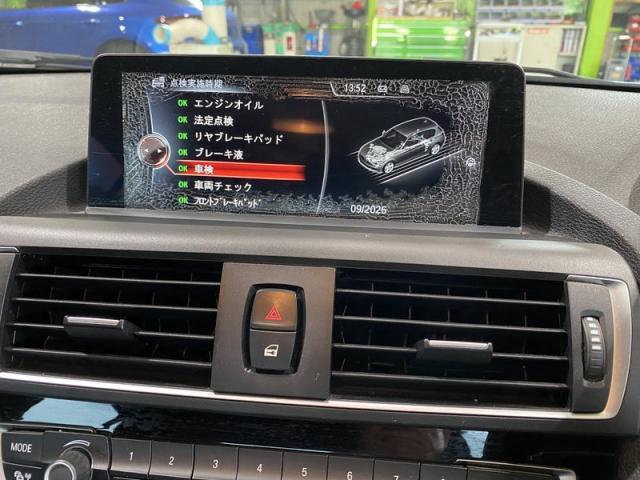 BMW F20 118I M-sport　／　車検整備　BMW車検　三重　津　松阪　多気　伊勢