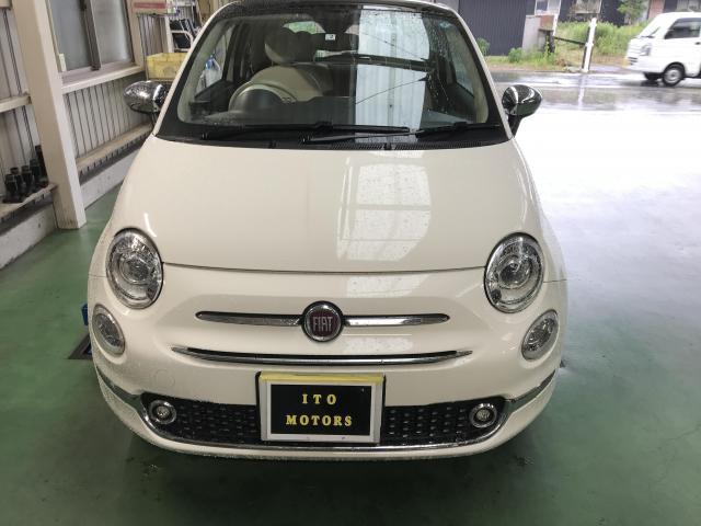 FIAT・500（ABA）：フロントサスペンションアッパーマウント交換 愛知