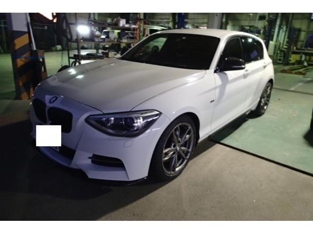 BMW F20 M135i タイヤ持ち込み交換　225/40R18 245/35Ｒ18