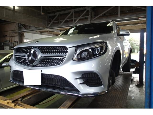 メルセデスベンツ　ＧＬＣ　220ｄ　Ｘ253　フロントタイヤ２本交換　235/55R19
