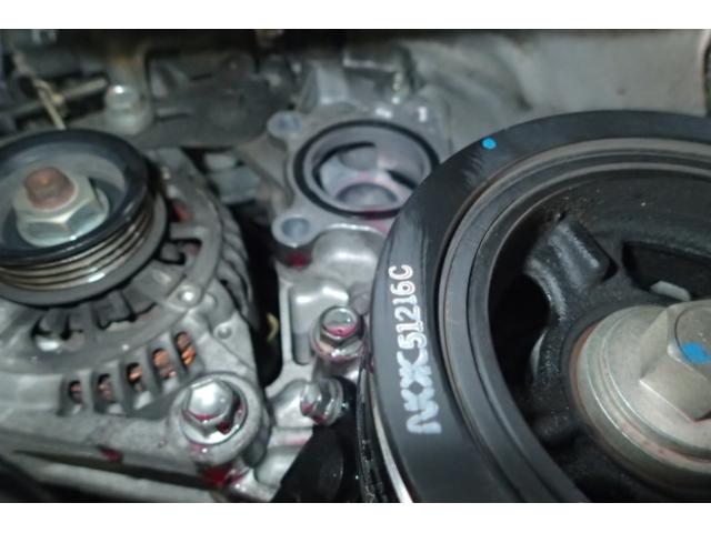 ダイハツ　エッセ　ウォーターポンプ異音　エンジン切るとキー音　ウォーターポンプ交換　L235S