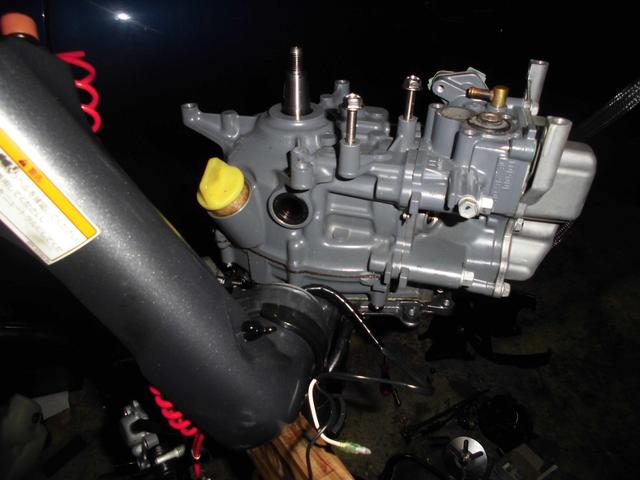 船外機修理 ヤマハ船外機 二馬力船外機 F2B エンジン 船外機修理 ヤマハ船外機 二馬力船外機 F2B エンジン
