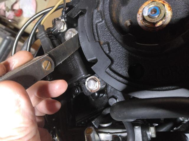 トーハツ　2馬力船外機　ＭＦＳ２　不動修理　各部点検　岡山県　鳥取県　兵庫県　津山市　美作市　岡山市　勝央町　奈義町