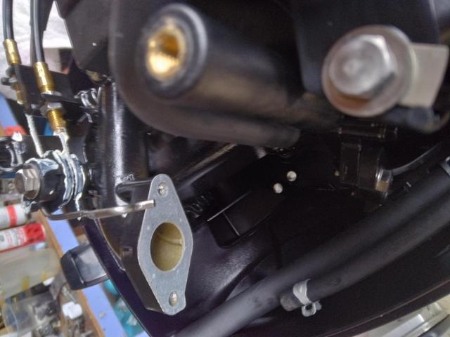 マーキュリー2馬力船外機 3BV 4ストローク エンジン不調 マーキュリー2馬力船外機 3BV 4ストローク エンジン不調
