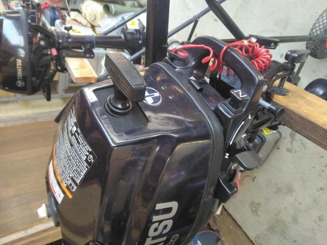 トーハツ 2馬力船外機 MFS2B エンジン不調修理 点検整備 トーハツ 2馬力船外機 MFS2B エンジン不調修理 点検整備