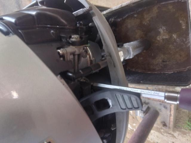 ホンダ２馬力船外機　各部点検整備　BAAC　岡山県　鳥取県　兵庫県　岡山市　姫路市　津山市